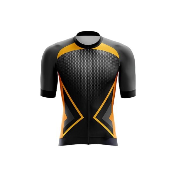 our brand-new Custom cycling jersey collection! Immerse yourself in the sleek sophistication of dark blue, accentuated by a vibrant burst of multiple colors.