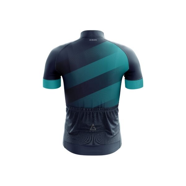 Club Fit Cycling Jersey – Azure Streak - Image 2